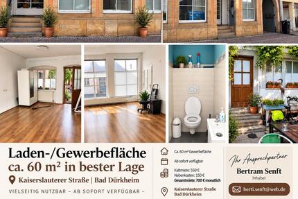 Wohnung Bad Dürkheim - 1 Zimmer, 60 m&sup2;, 550&euro; | Angebot:27604670