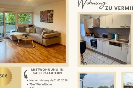 Helle 3-Zimmer-Wohnung mit Balkon in zentraler Lage von Kaiserslautern zimmer
