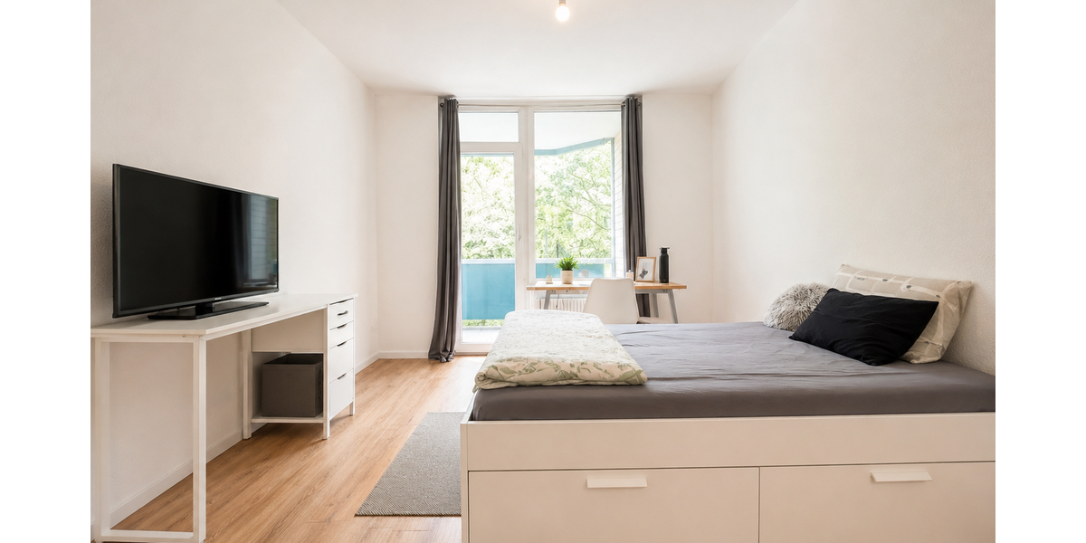 Etagenwohnung Kaiserslautern Bahnheim - 1 Zimmer, 25 m&sup2;, 420&euro; | Angebot:26749236