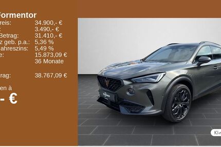 Cupra Formentor 44.024 km 34.100 &euro; Kaiserslautern 67657