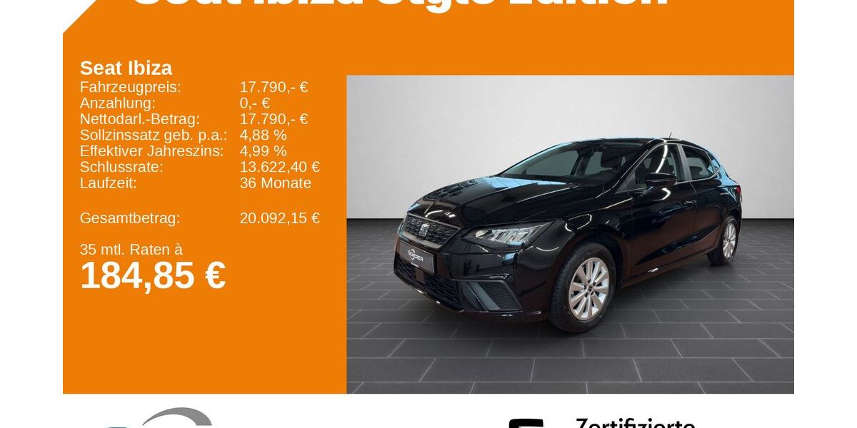 Seat Ibiza 14.741 km 17.600 &euro; Kaiserslautern 67657