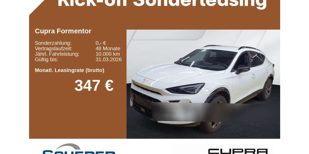 Cupra Formentor 17.641 km 33.900 &euro; Kaiserslautern 67657