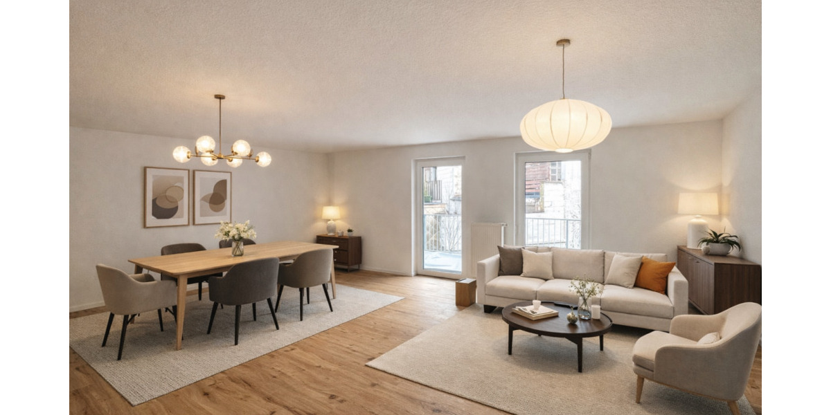 Etagenwohnung Kaiserslautern Innenstadt - 3 Zimmer, 94 m&sup2;, 367.000&euro; | Angebot:23960088