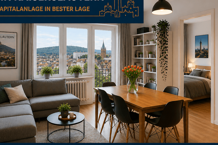 Wohnung Kaiserslautern Bahnheim - 3 Zimmer, 62 m&sup2;, 233.000&euro; | Angebot:26902212