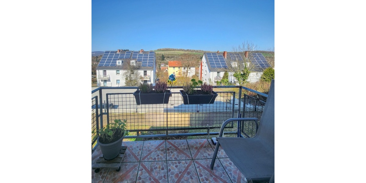 Top modernisierte EG-Wohnung mit Balkon in ruhiger Stadtrandlage von Kusel – ideal für SinglePaar - Erdgeschoßwohnung Kusel | Angebot:25882637