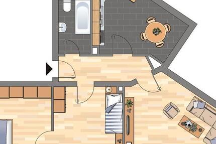 Wohnung Neustadt an der Weinstraße - 3 Zimmer, 71 m&sup2;, 759&euro; | Angebot:26637855