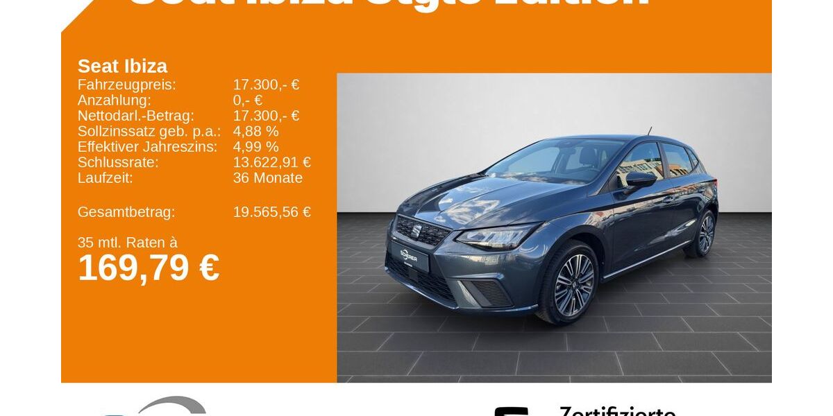 Seat Ibiza 9.233 km 18.600 &euro; Kaiserslautern 67657