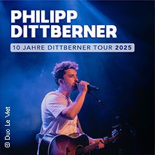 Philipp Dittberner - 10 Jahre Dittberner Tour 2025 25.10.2025 Kammgarn Kaiserslautern