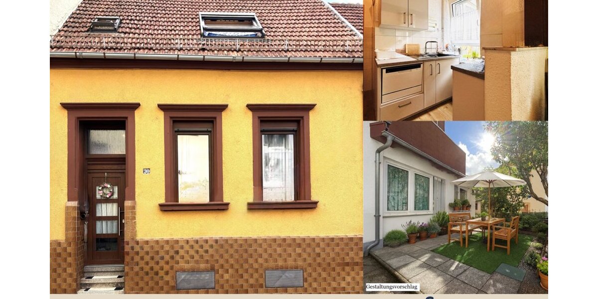 Zentrales Stadthaus mit Terrasse 3 zimmer