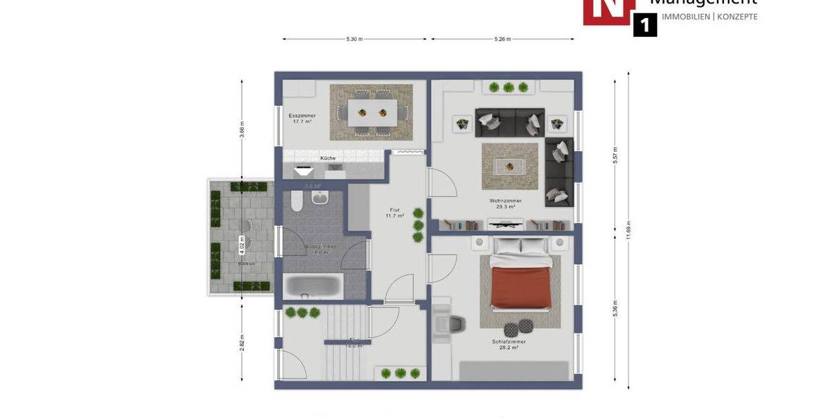 Mehrfamilienhaus, Wohnhaus Kaiserslautern Innenstadt - 7 Zimmer, 117 m&sup2;, 199.000&euro; | Angebot:26834223