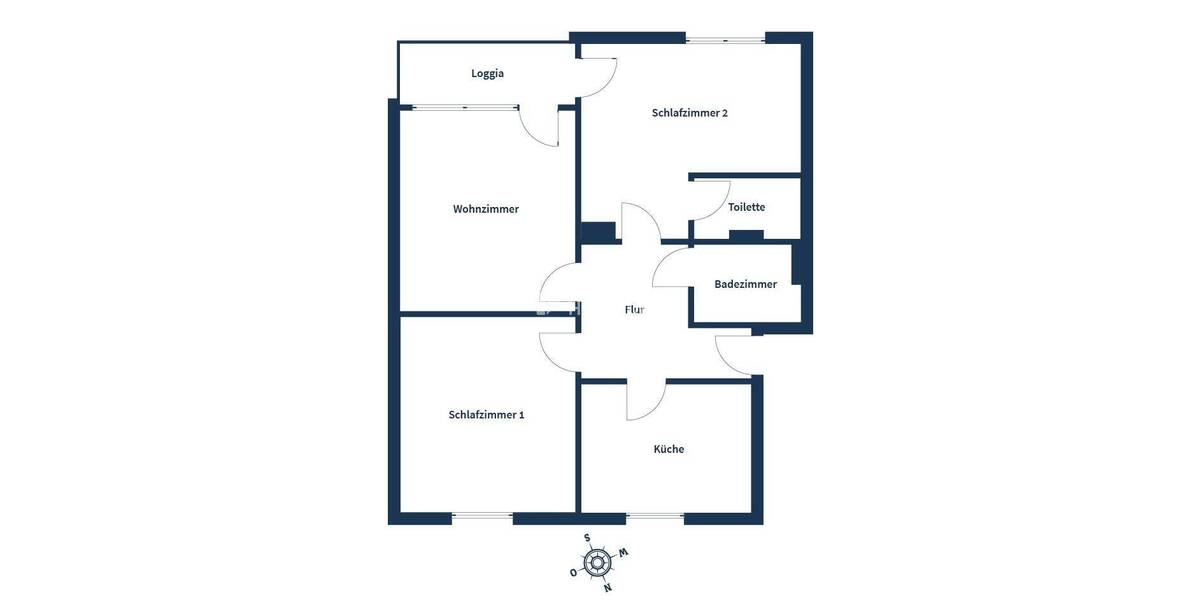 Etagenwohnung Pirmasens Innenstadt - 3 Zimmer, 69 m&sup2;, 79.000&euro; | Angebot:26834072