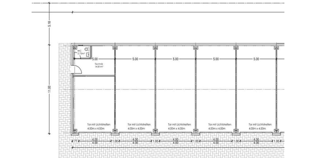 Kompakte Lagerhalle mit 55qm in zentraler Lage zu Vermieten! zimmer