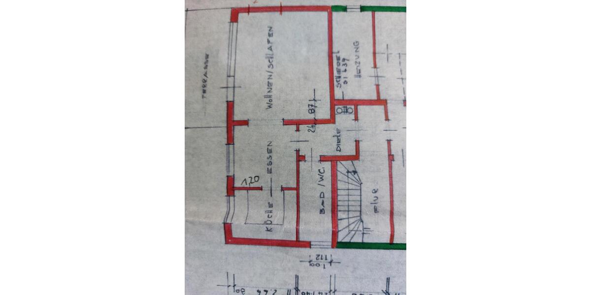 Etagenwohnung Neustadt an der Weinstraße Diedesfeld - 1.5 Zimmer, 48 m&sup2;, 600&euro; | Angebot:25283062