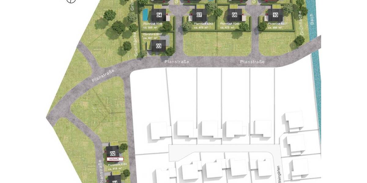 Neubaugebiet ,,Am Schwabenbach - 8 attraktive Grundstücke in Wachenheim! zimmer