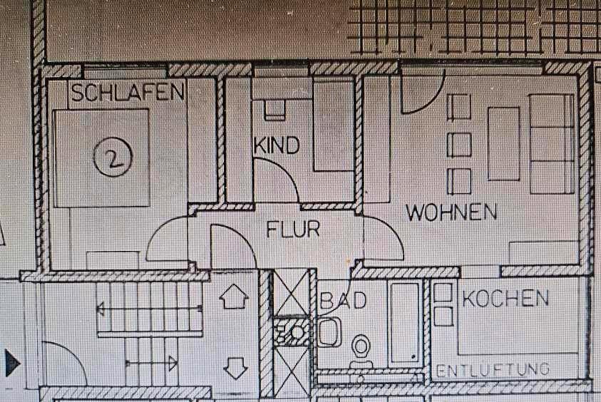 Terrassenwohnung Kaiserslautern Einsiedlerhof - 3 Zimmer, 58 m&sup2;, 107.000&euro; | Angebot:26826143