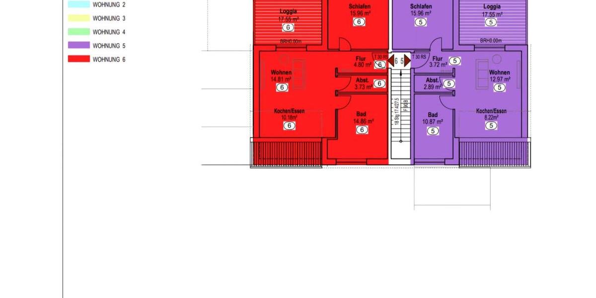 Dachgeschoßwohnung Bruchmühlbach-Miesau Miesau - 2 Zimmer, 64 m&sup2;, 205.000&euro; | Angebot:25755064