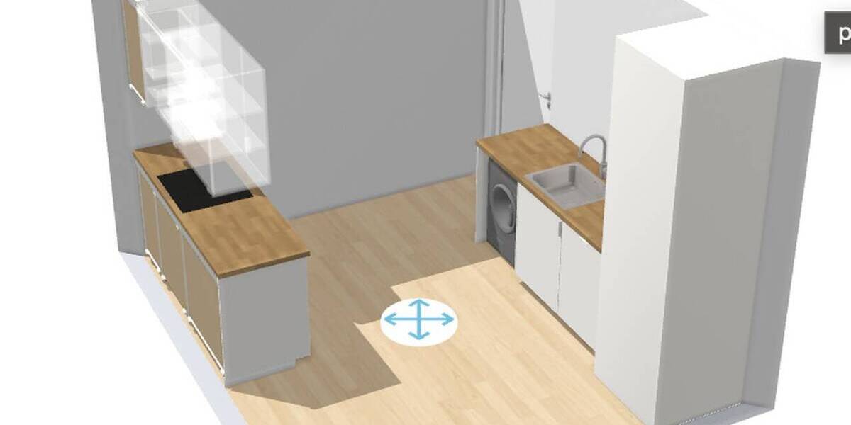 Etagenwohnung Kaiserslautern Innenstadt - 3 Zimmer, 68 m&sup2;, 799&euro; | Angebot:26176152