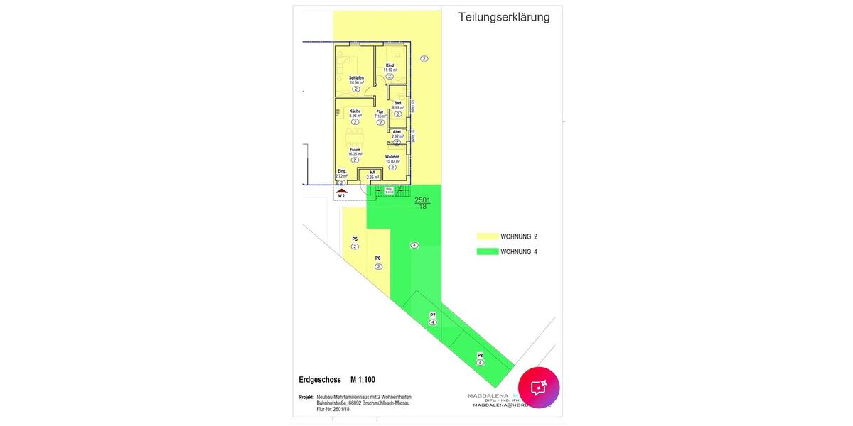 Erdgeschoßwohnung Bruchmühlbach-Miesau Miesau - 2 Zimmer, 65 m&sup2;, 250.000&euro; | Angebot:26323415
