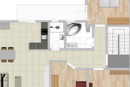 Wohnung Pirmasens Niedersimten - 4 Zimmer, 100 m&sup2;, 600&euro; | Angebot:25299172