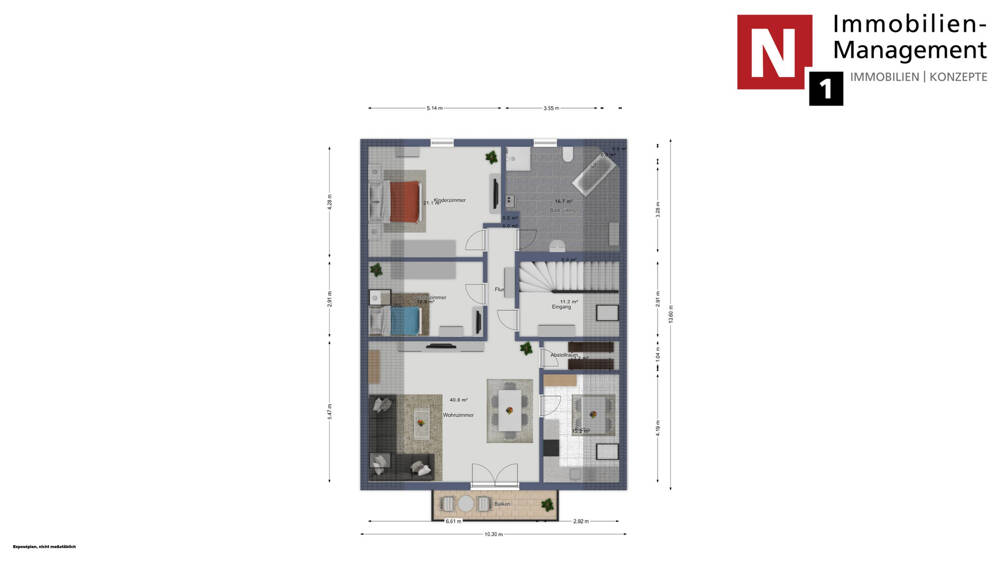 Etagenwohnung Wartenberg-Rohrbach Rohrbach - 3 Zimmer, 90 m&sup2;, 168.000&euro; | Angebot:25938819