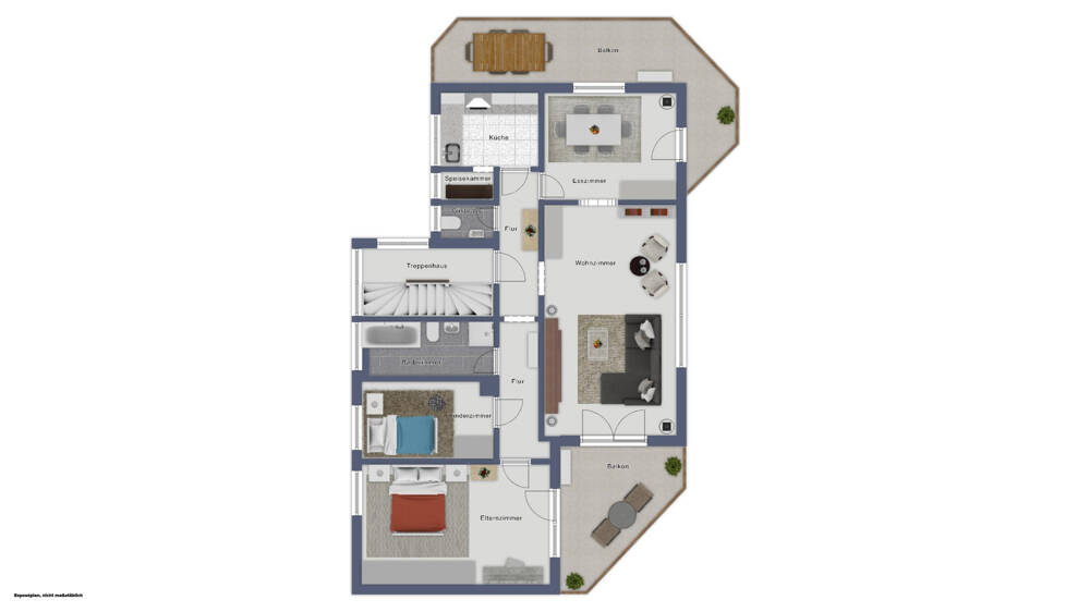 Etagenwohnung Kaiserslautern / Morlautern Morlautern - 4 Zimmer, 104 m&sup2;, 264.000&euro; | Angebot:26740173