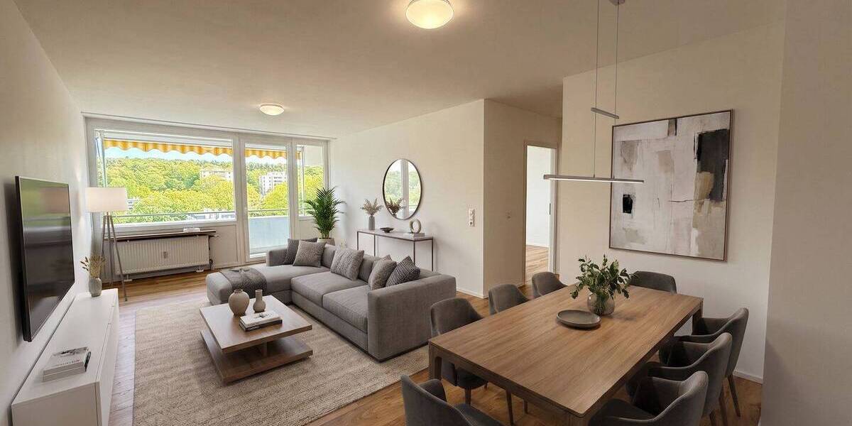 Etagenwohnung Kaiserslautern Innenstadt - 2 Zimmer, 60 m&sup2;, 780&euro; | Angebot:26834598