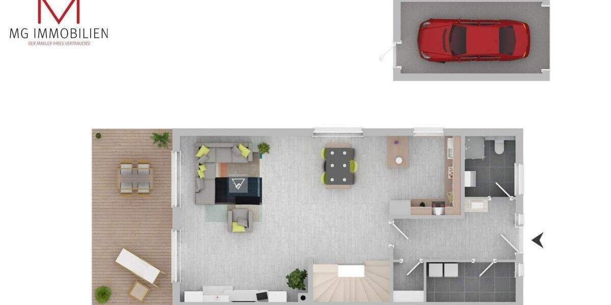 Doppelhaushälfte Kaiserslautern Innenstadt - 4 Zimmer, 168 m&sup2;, 559.000&euro; | Angebot:25690717