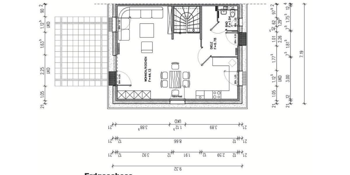 Reihenhaus Kaiserslautern Bahnheim - 4 Zimmer, 110 m&sup2;, 1.580&euro; | Angebot:26512343
