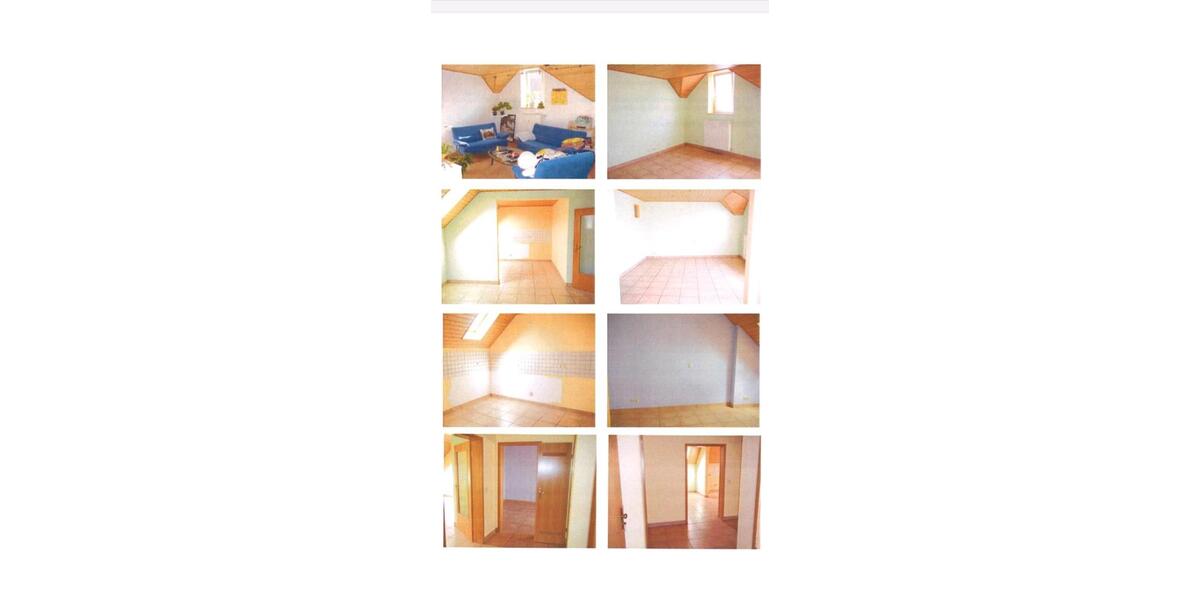 Dachgeschoßwohnung Kirchheimbolanden - 2 Zimmer, 54 m&sup2;, 800&euro; | Angebot:26072982