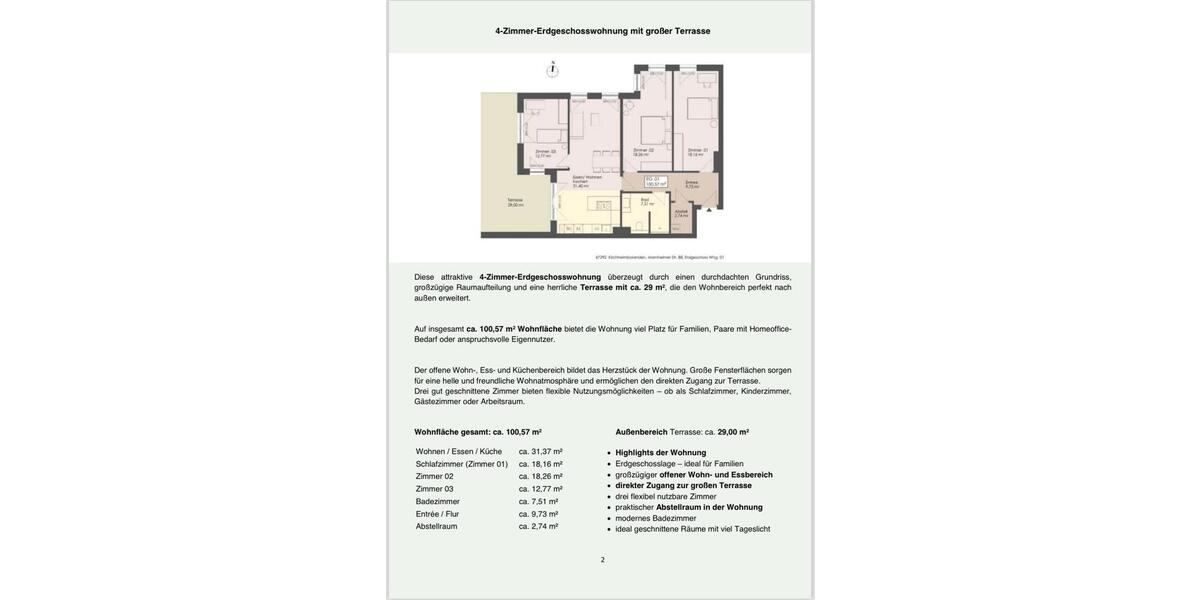 Einfamilienhaus Göllheim - 4 Zimmer, 100 m&sup2;, 1.400&euro; | Angebot:26470238