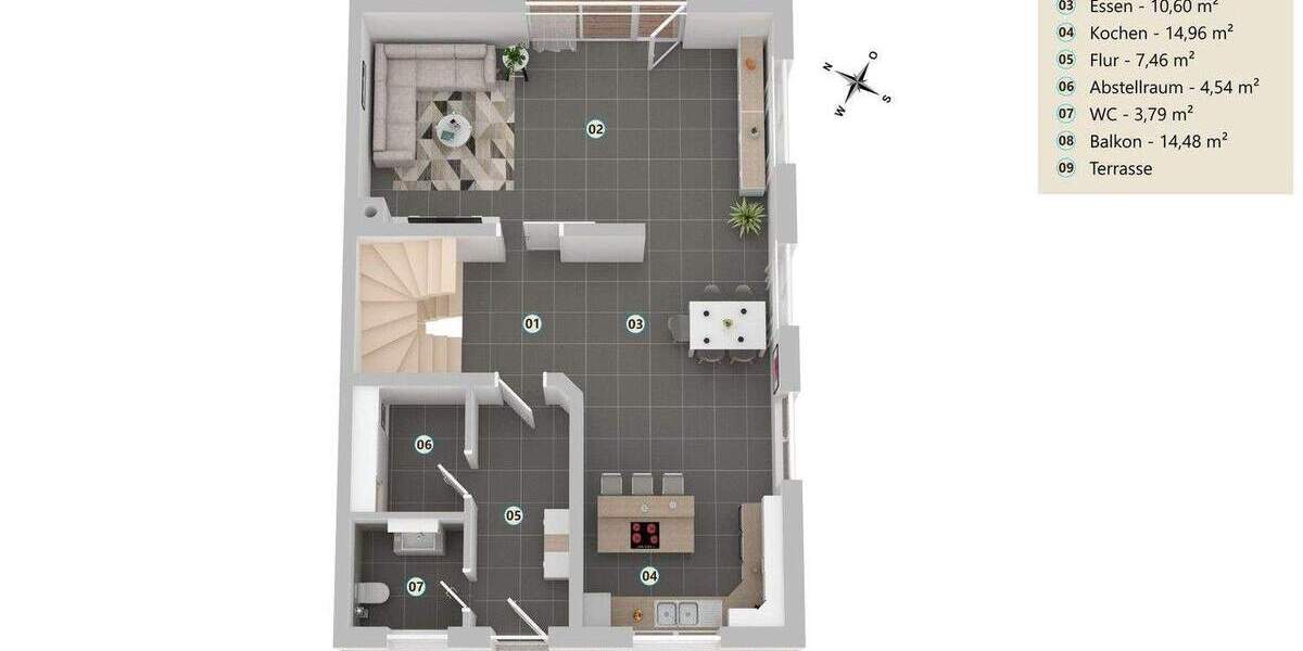 Doppelhaushälfte Otterberg - 6 Zimmer, 176 m&sup2;, 495.000&euro; | Angebot:25663313