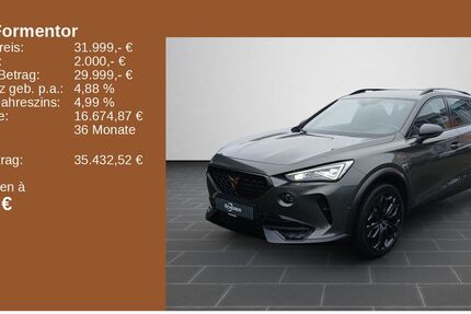 Cupra Formentor 26.664 km 31.700 &euro; Kaiserslautern 67657