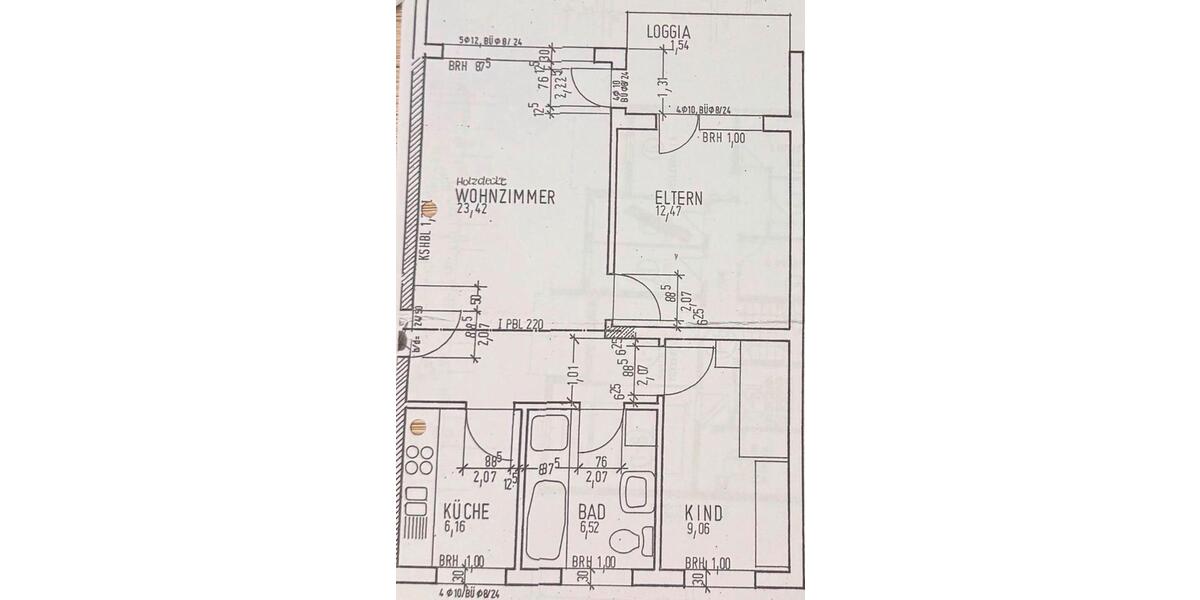 Etagenwohnung Eisenberg (Pfalz) - 3 Zimmer, 60 m&sup2;, 780&euro; | Angebot:26291679