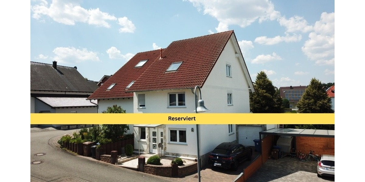 Top gepflegte Doppelhaushälfte in Mehlingen – Perfektes Eigenheim oder rentable Kapitalanlage 6 zimmer