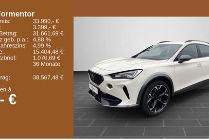 Cupra Formentor 14.300 km 32.990 € Neustadt a.d. Weinstraße 67433