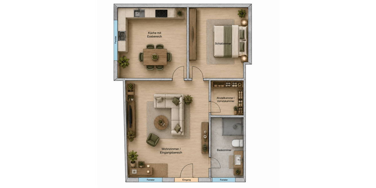 Etagenwohnung Lambrecht - 3 Zimmer, 149.000&euro; | Angebot:26833994