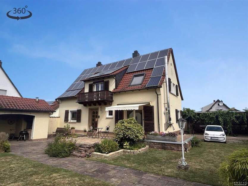 Gepflegtes Einfamilienhaus mit sehr schönem Garten & Garage in ruhiger Lage Morlautern, vermietet 6 zimmer