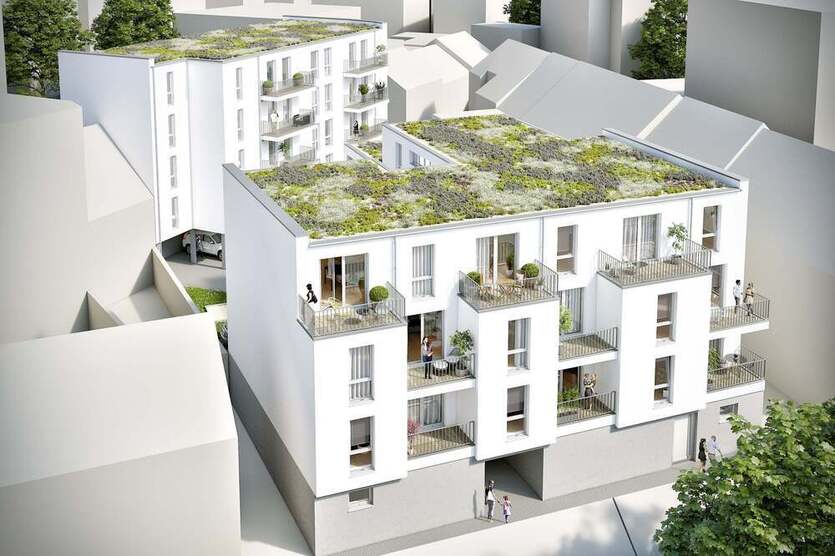 KL - Wohnen in der City Energieeffiziente Eigentumswohnungen mit überdachten PKW-Stellplätzen