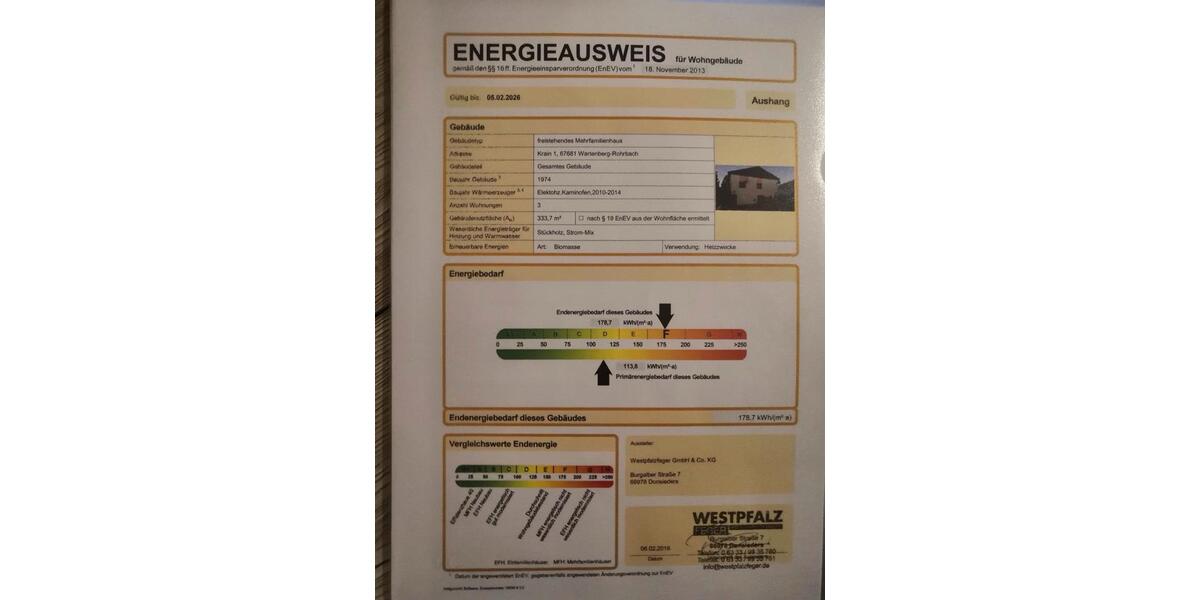 Erdgeschoßwohnung Wartenberg-Rohrbach Rohrbach - 5 Zimmer, 113 m&sup2;, 165.000&euro; | Angebot:25551730