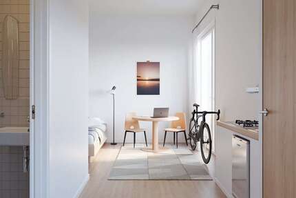 Wohnung Kaiserslautern - 1 Zimmer, 21 m&sup2;, 62.000&euro; | Angebot:26257161