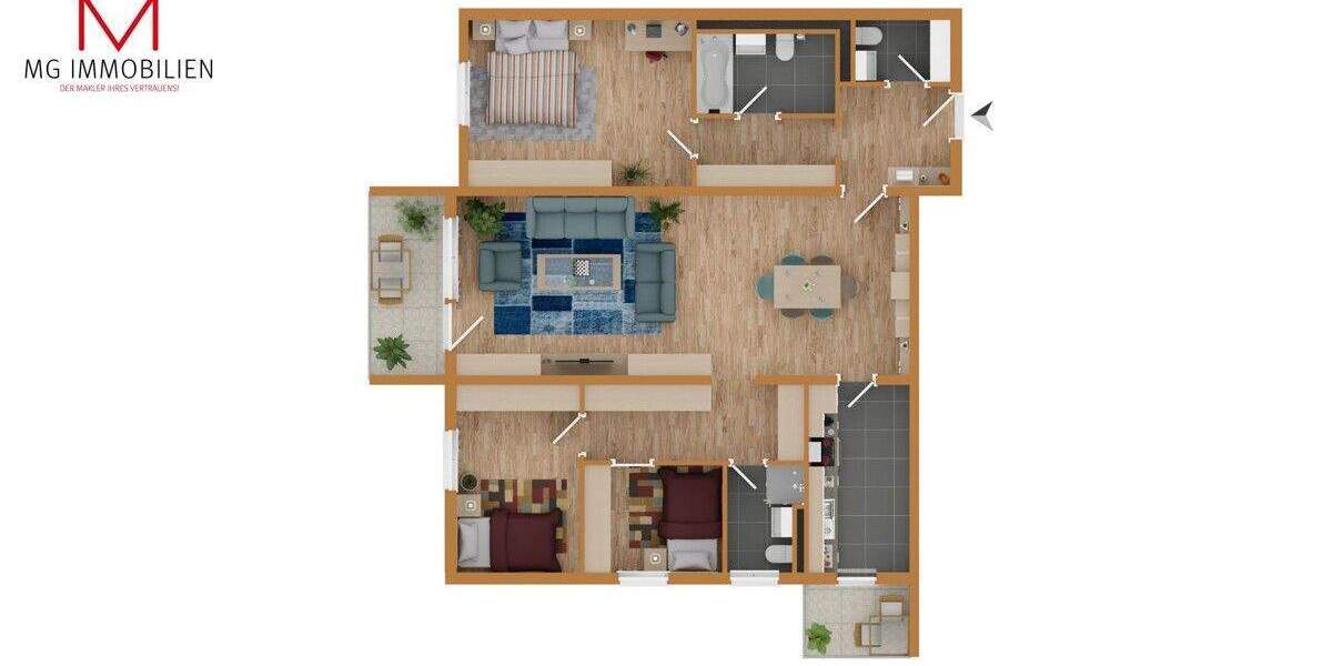 MG: Landstuhl: Bezahlbare Eigentumswohnung mit Balkon und Stellplatz 4 zimmer