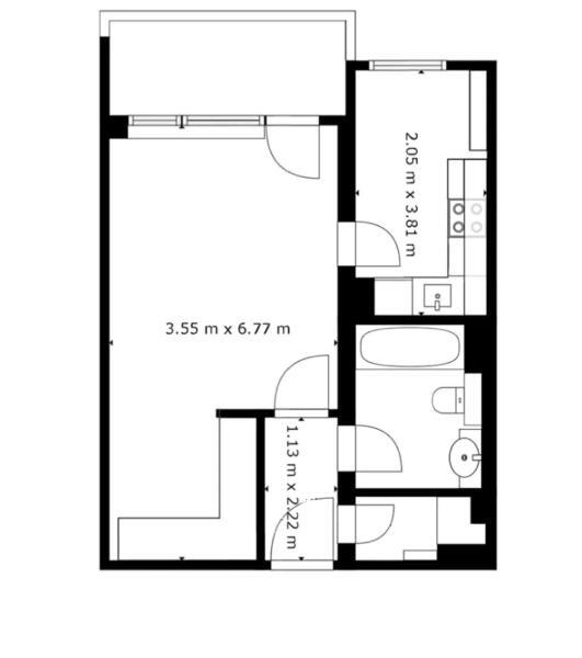 ObjNr:18837 - Gepflegtes Apartment in ruhiger Lage auf dem Betzenberg 1.5 zimmer