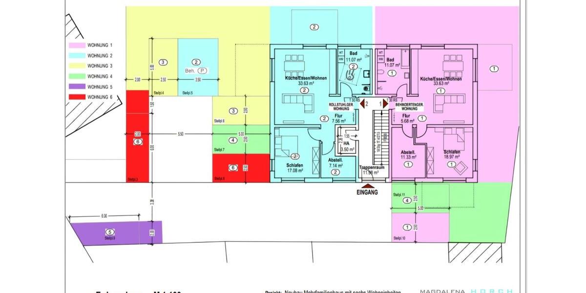 Dachgeschoßwohnung Bruchmühlbach-Miesau Miesau - 2 Zimmer, 64 m&sup2;, 205.000&euro; | Angebot:25755064