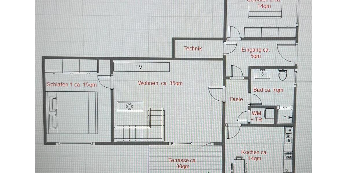 EG Wohnung 95qm Erfenbach Terrasse 30qm 3 zimmer