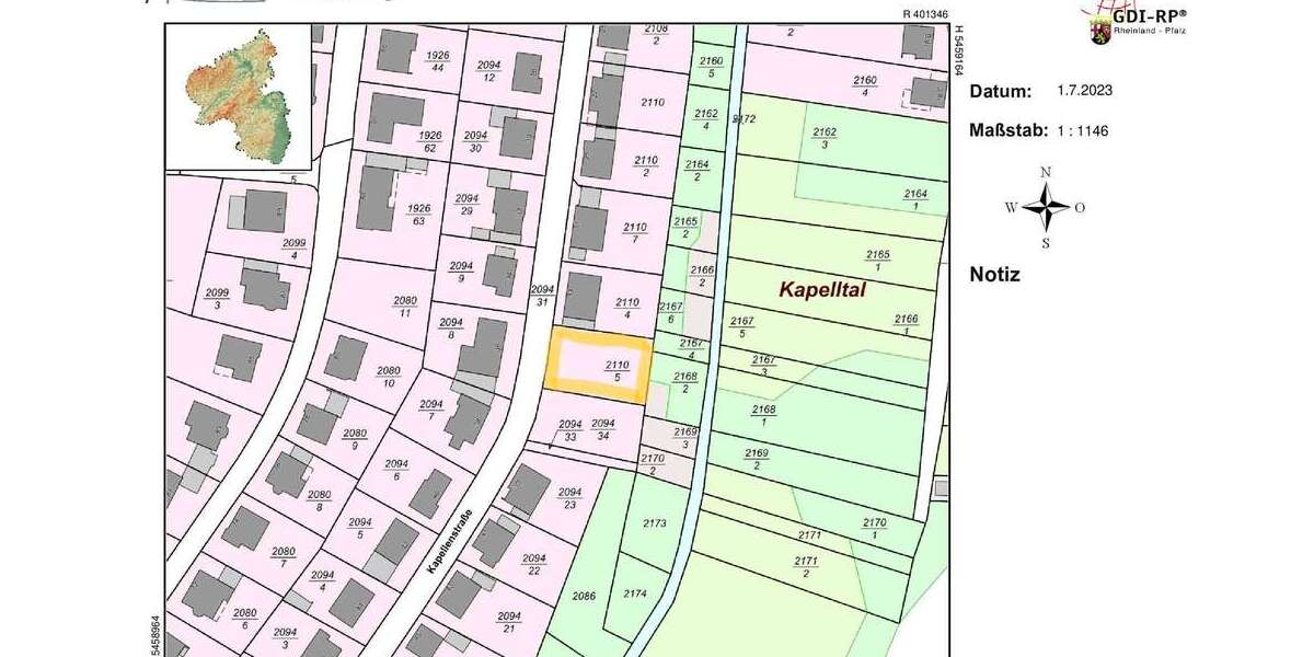 Grundstück zu verkaufen in Waldfischbach-Burgalben 35.000 € 660 m² zimmer