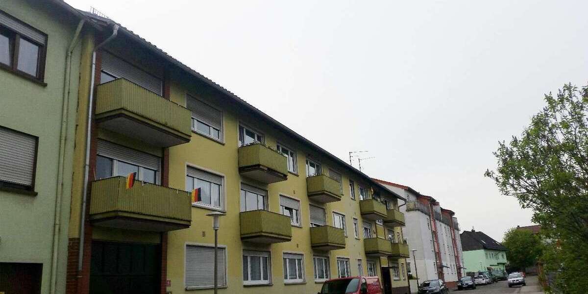 Wohnung zum Mieten in Kaiserslautern 480 € 63 m² 3 zimmer