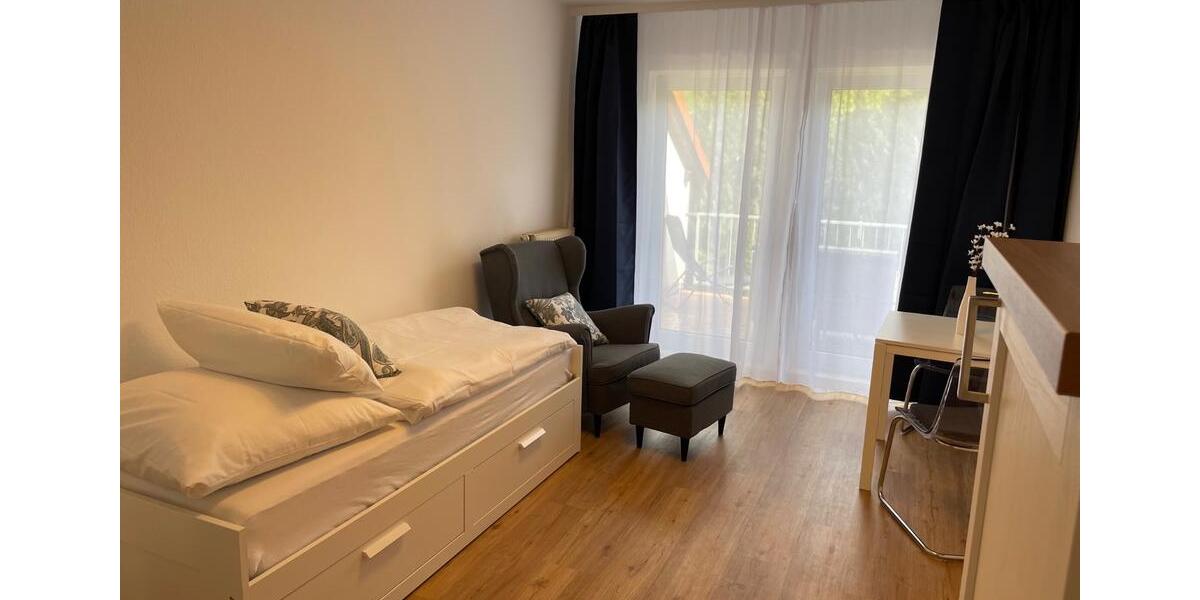 Modernes, voll möbliertes 1-Zimmer-Apartment in KL-Hohenecken 1 zimmer