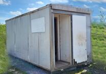 Bürocontainer 20 fuß 6m Bau Büro Container Baustelle Gartenhaus