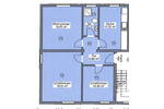 Etagenwohnung Kaiserslautern Innenstadt - 3 Zimmer, 68 m&sup2;, 799&euro; | Angebot:26176152