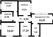 4 ZKB nähe Stadtpark, provisionsfrei zu vermieten